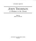 Cover of John Thomson by White, Stephen