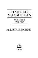 Cover of Macmillan by Alistair Horne