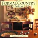 Cover of Formal country by Pat Ross