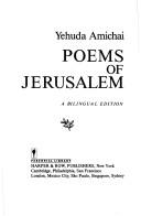 Cover of Poems of Jerusalem by Yehuda Amichai