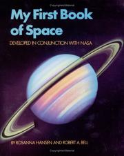 Cover of My first book of space by Rosanna Hansen