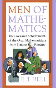 Front cover of Men of mathematics by Eric Temple Bell