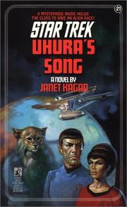Front cover of Star Trek - Uhura's Song by Janet Kagan