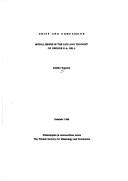 Cover of Unity and compassion by Jaakko Rusama