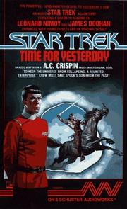 Front cover of Star Trek - Time for Yesterday by A. C. Crispin