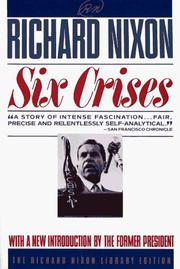 Cover of Six crises by Nixon, Richard M.