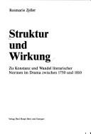 Front cover of Struktur und Wirkung by Rosmarie Zeller