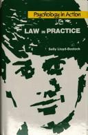 Cover of Law in practice by Sally M. Lloyd-Bostock