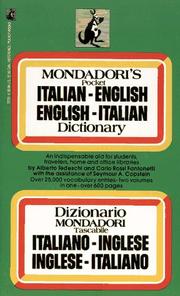 Front cover of Italian - English Dictionary by Carlo Fantonetti
