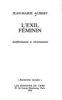 Cover of L' exil féminin by Jean Marie Aubert