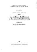 Cover of Der Türkische Buddhismus in der japanischen Forschung by Jens Peter Laut