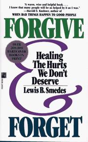 Cover of Forgive and forget by Lewis Smedes