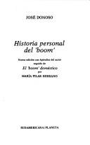 Front cover of Historia personal del "boom" by José Donoso