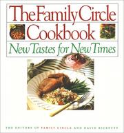 Front cover of The Family circle cookbook by David Ricketts