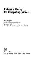 Cover of Category theory for computing science by Michael Barr