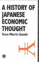 Cover of A history of Japanese economic thought by Tessa Morris-Suzuki