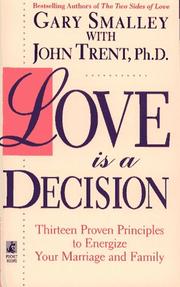Cover of Love Is A Decision by Gary Smalley