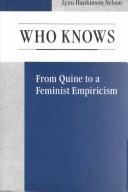 Front cover of Who knows by Lynn Hankinson Nelson