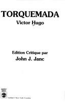 Cover of Torquemada by Victor Hugo