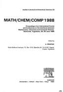 Front cover of MATH/CHEM/COMP 1988 by International Course and Conference on the Interfaces between Mathematics, Chemistry, and Computer Science (1988 Dubrovnik, Croatia)