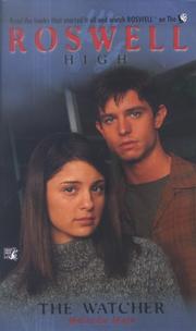 Front cover of The Watcher (Roswell High No. 4) by Melinda Metz