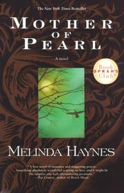 Front cover of Mother of pearl by Melinda Haynes