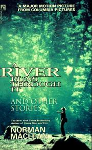 Cover of A river runs through it by Norman  Maclean