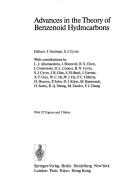 Cover of Advances in the theory of benzenoid hydrocarbons by Ivan Gutman