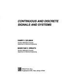 Front cover of Continuous and discrete signals and systems by Samir S. Soliman