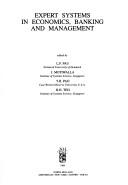 Cover of Expert systems in economics, banking, and management by L.-F Pau