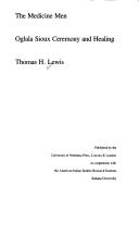 Front cover of The medicine men by Thomas H. Lewis anthropologist