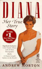 Front cover of Diana, Her True Story by Andrew Morton