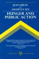 Cover of Hunger and public action by Jean Drèze