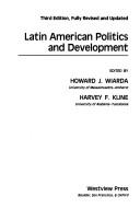 Front cover of Latin American politics and development by Howard J. Wiarda