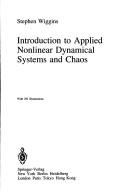Cover of Introduction to applied nonlinear dynamical systems and chaos by Stephen Wiggins