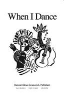 Cover of When I dance by Berry, James
