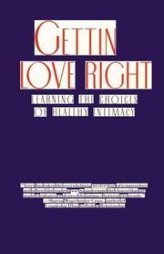 Front cover of Getting love right by Terence T. Gorski
