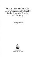 Cover of William Marshal by David Crouch