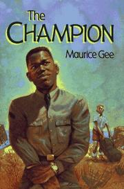 Cover of The champion by Maurice Gee