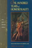 Front cover of One hundred years of homosexuality by David M. Halperin