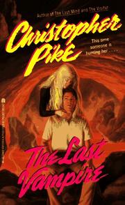 Cover of The Last Vampire by Christopher Pike
