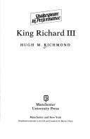 Cover of King Richard III by Hugh M. Richmond