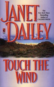 Cover of Touch the Wind by Janet Dailey