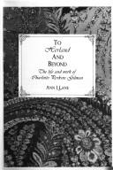 Front cover of To Herland and beyond by Ann J. Lane