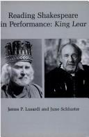 Cover of Reading Shakespeare in performance by James P. Lusardi
