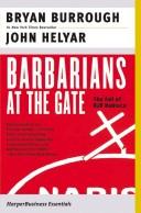Cover of Barbarians at the gate by Bryan Burrough