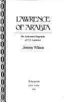 Front cover of Lawrence of Arabia by Wilson, Jeremy.