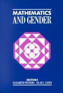 Front cover of Mathematics and gender by Elizabeth Fennema