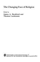 Front cover of The Changing face of religion by Thomas Luckmann