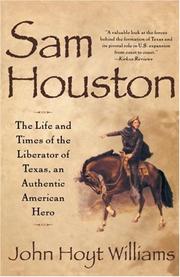 Cover of Sam Houston by John Hoyt Williams